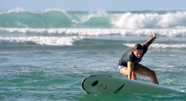 Surfen macht so richtig Spass!